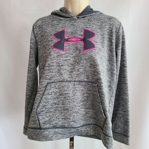 under armor sweatshirt yxl gray